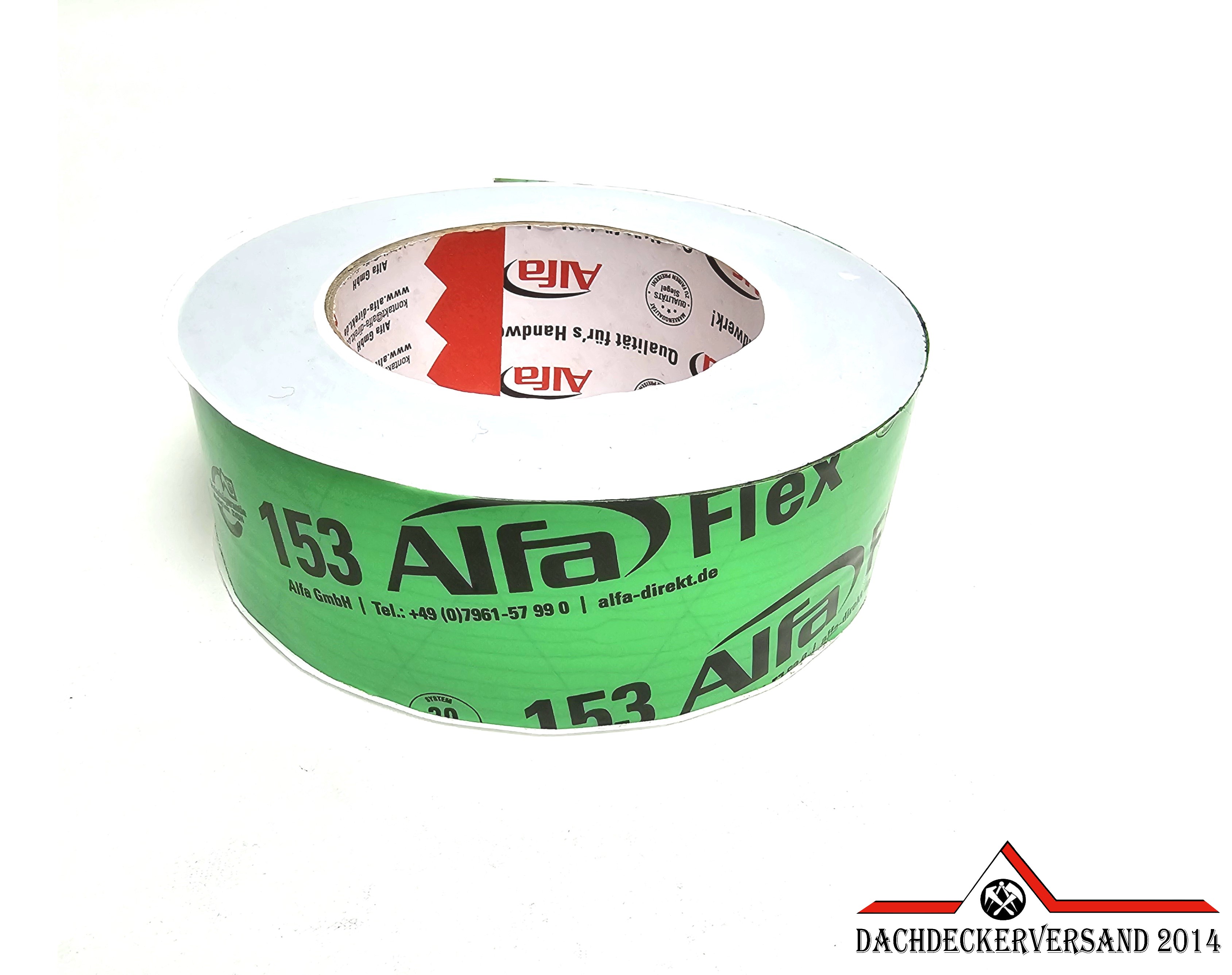 Alfa Flex 153 Klebeband flexibles Folienklebeband 50 mm x 25 m 1 Rolle  Alfa Flex 153 Klebeband flexibles Folienklebeband 50 mm x 25 m 1 Rolle